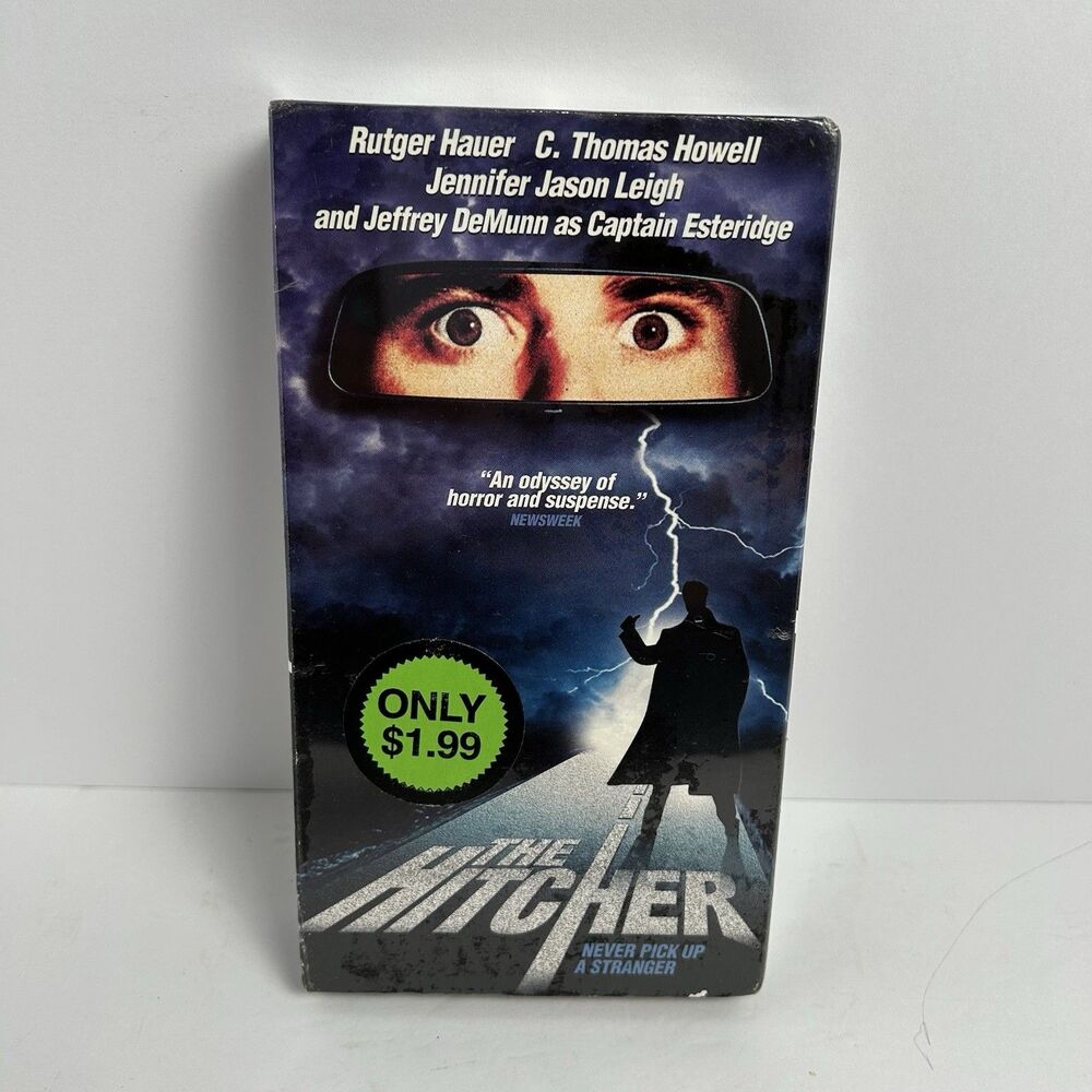 The Hitcher VHS 1986 Slasher Horror Thriller HBO Brand New Factory Sealed Rare!